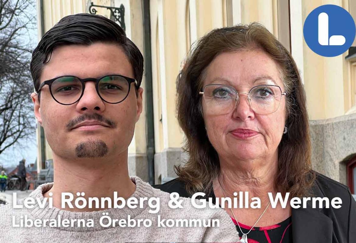 Gunilla Werme och Levi Rönnberg 