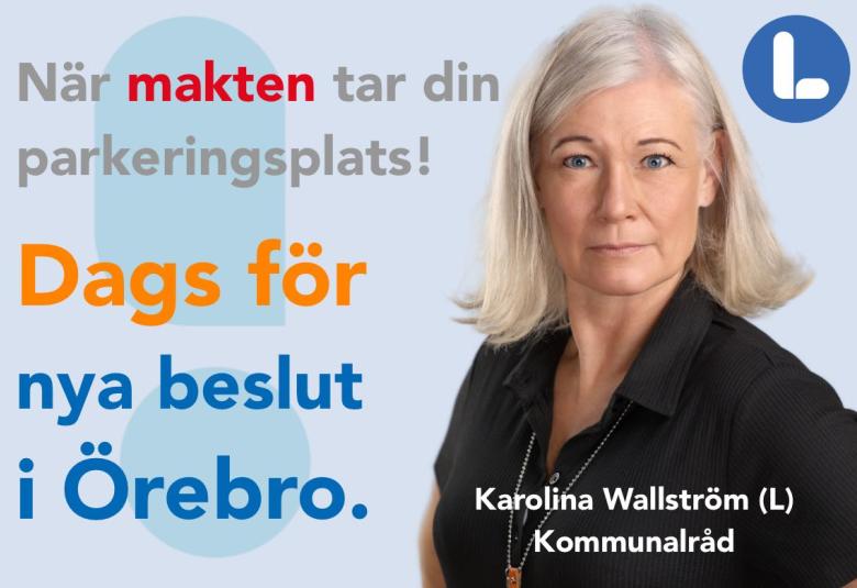 Kommunalråd Karolina Wallström (L)
