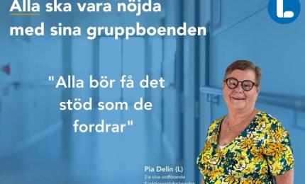 Pia Delin Liberalerna Örebro kommun 2:e vice ordförande Funktionsstödsnämnden