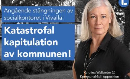 Kommunalråd Karolina Wallström (L)