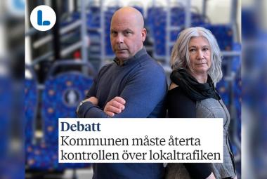 Patrik Jämtvall och Karolina Wallström