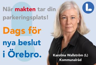 Kommunalråd Karolina Wallström (L)