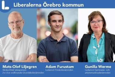 Mats-Olof Liljegren, Adam Frustam och Gunilla Werme