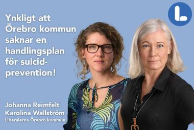 Johanna Reimfelt och Karolina Wallström