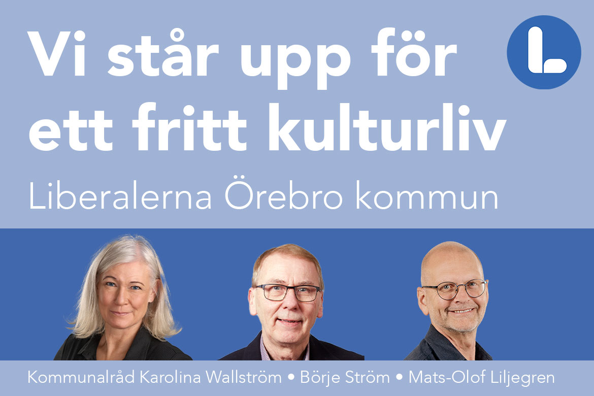 Kommunalråd Karolina Wallström, Börje Ström och Mats-Olof Liljegen