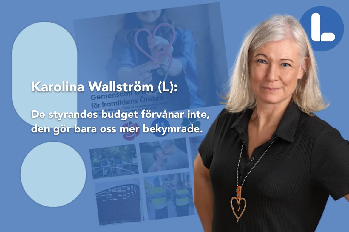 Kommunalråd Karolina Wallström (L)