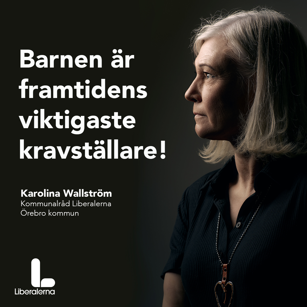 Kommunalråd Karolina Wallström (L)