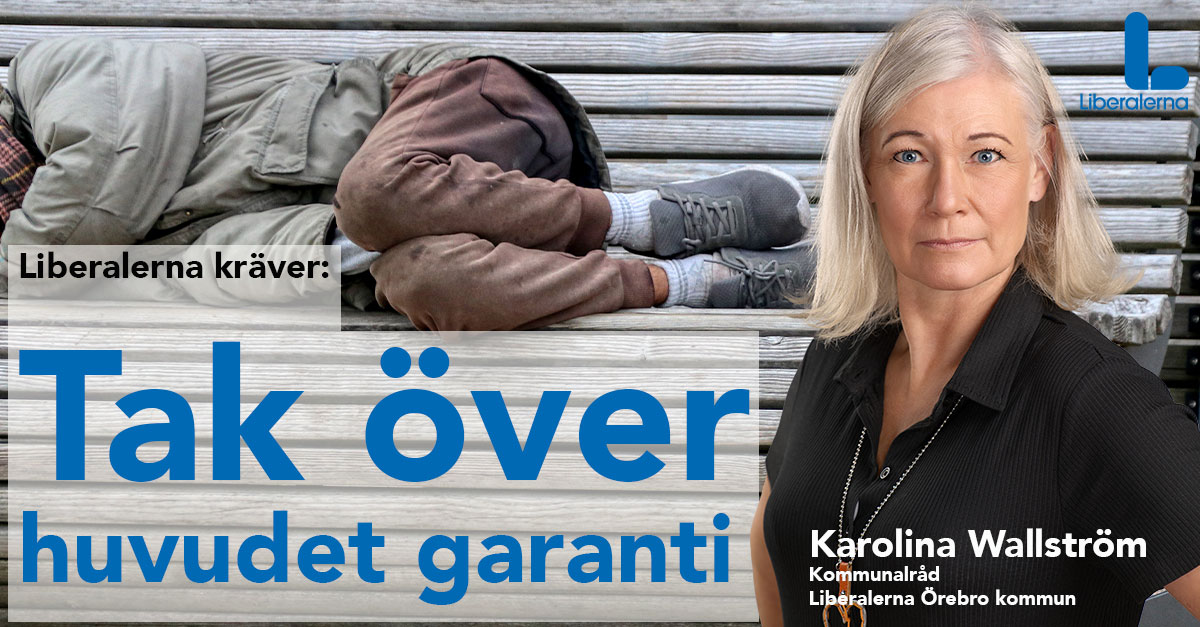 Inför Tak-över-huvudet-garanti KAROLINA WALLSTRÖM