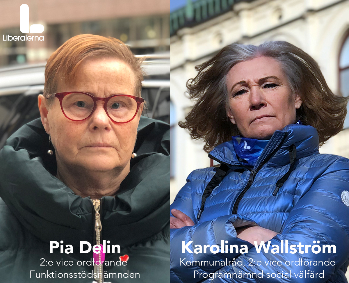 Pia Delin och Karolina Wallström