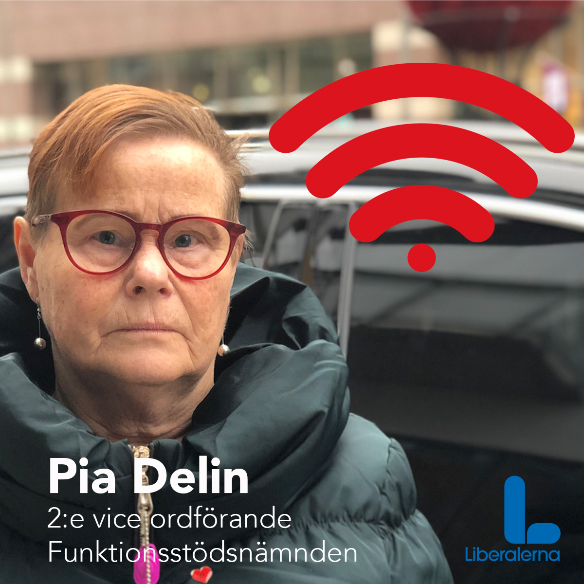 Pia Delin Liberalerna Örebro  2:e vice ordförande Funktionsstödsnämnden