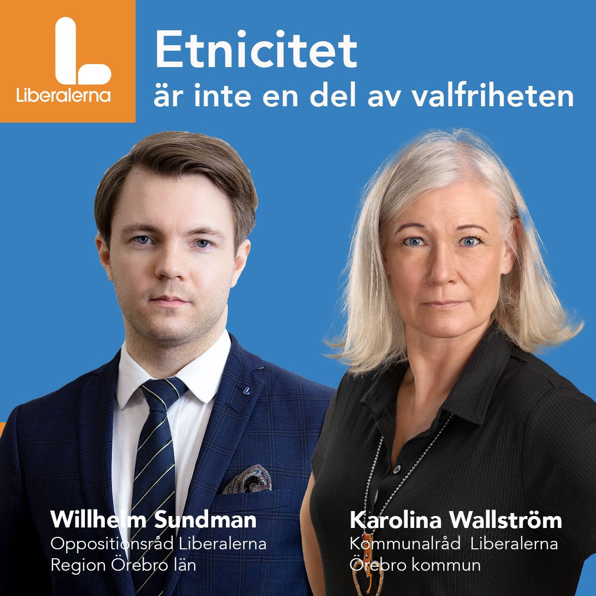 Willhelm Sundmanlhelm Sundman, Liberalerna, Karolina Wallström Kommunalråd