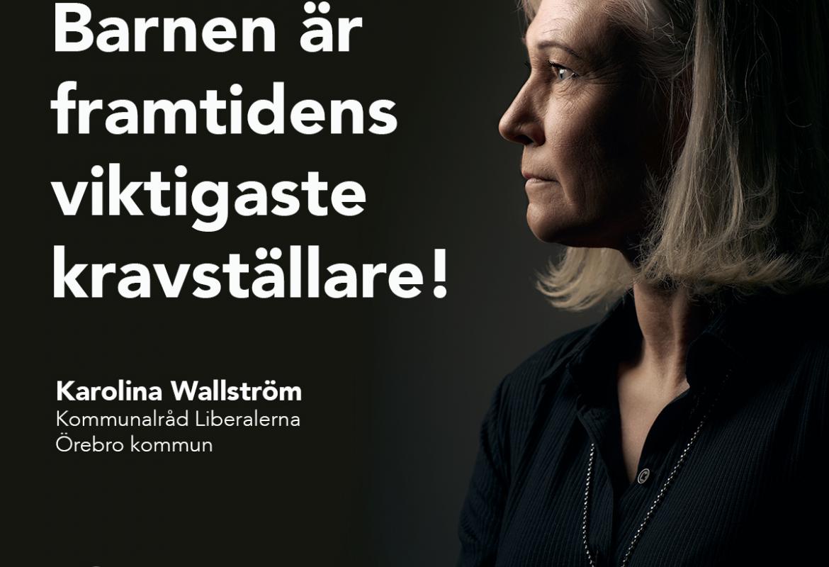 Kommunalråd Karolina Wallström (L)