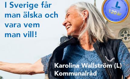 Kommunalråd Karolina Wallström (L)