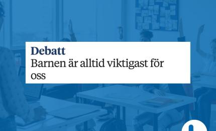 Barnen går alltid först för Liberalerna