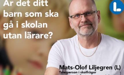 Mats-Olof Liljegren, Liberalerna Örebro kommun, talesperson i skolfrågor och kandidat till Örebro kommunfullmäktige