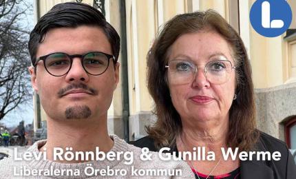 Levi Rönnberg och Gunilla Werme