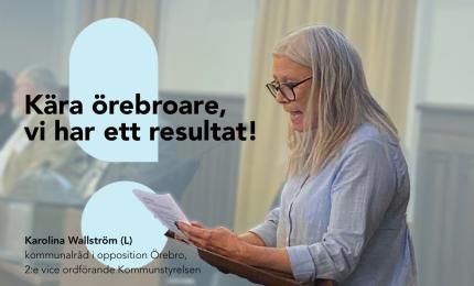 Kommunalråd Karolina Wallström (L)