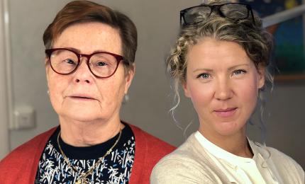 Pia Delin Delin och Johanna Reimfelt