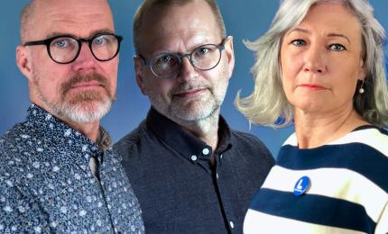 Magnus Riseby, Mats-Olof Liljegren och Karolina Wallström