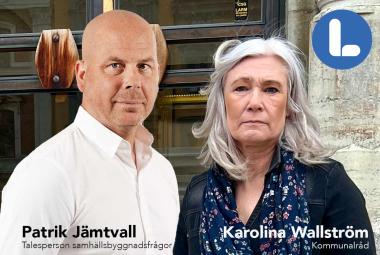 Patrik Jämtvall och Karolina Wallström