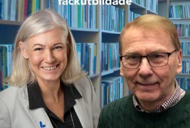 Karolina Wallström (L) Kommunalråd och Börje Ström