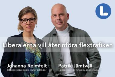 Johanna Reimfelt och Patrik Jämtvall