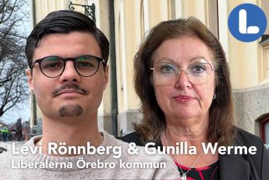 Gunilla Werme och Levi Rönnberg 