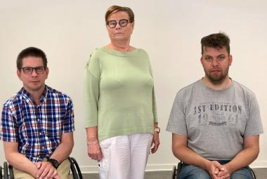 Anders Karlsson, Pia Delin och Dennis Junge