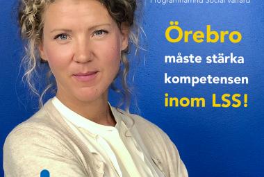 Johanna Reimfelt Liberalerna Örebro 2:e vice ordförande Programnämnd Social välfärd