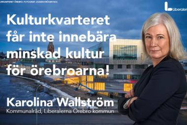 Kommunalråd Karolina Wallström (L)
