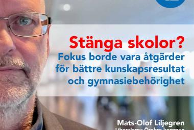 Mats-Olof Liljegren, Liberalerna Örebro kommun Talesperson i skolfrågor 2:e vice ordförande Grundskolenämnden