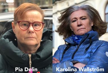 Pia Delin och Karolina Wallström