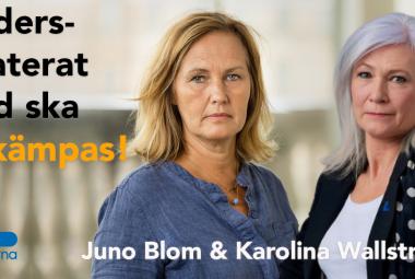 Juno Blom och Karolina Wallström