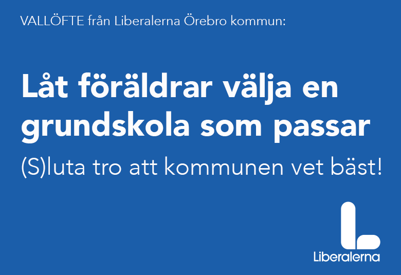 Låt föräldrar välja en grundskola som passar